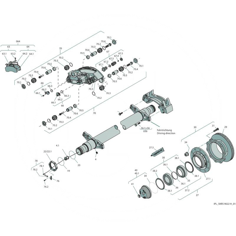 SAF Holland Brake lining set | zdjęcie nr 2
